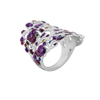 Calicaos viola gyűrű