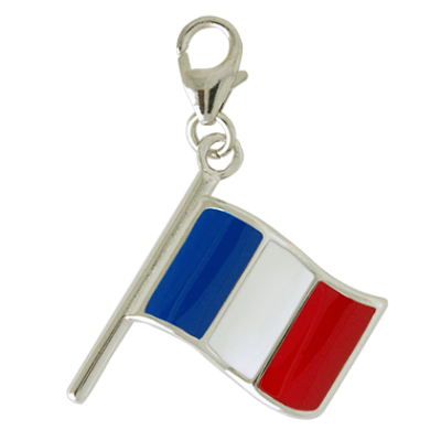 Francia zászló charm